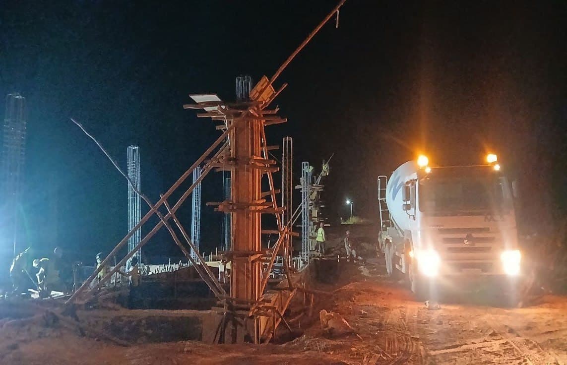 CONSTRUCTION OF 2500 SQ METER WAREHOUSE AND G+2 OFFICE
